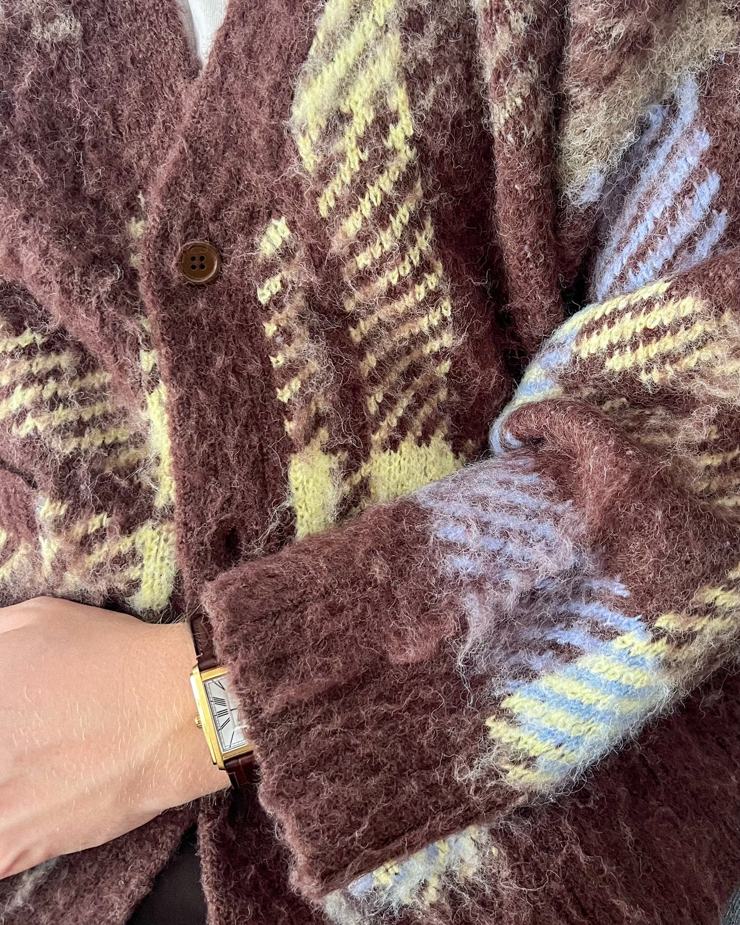 Shaggy Cardigan