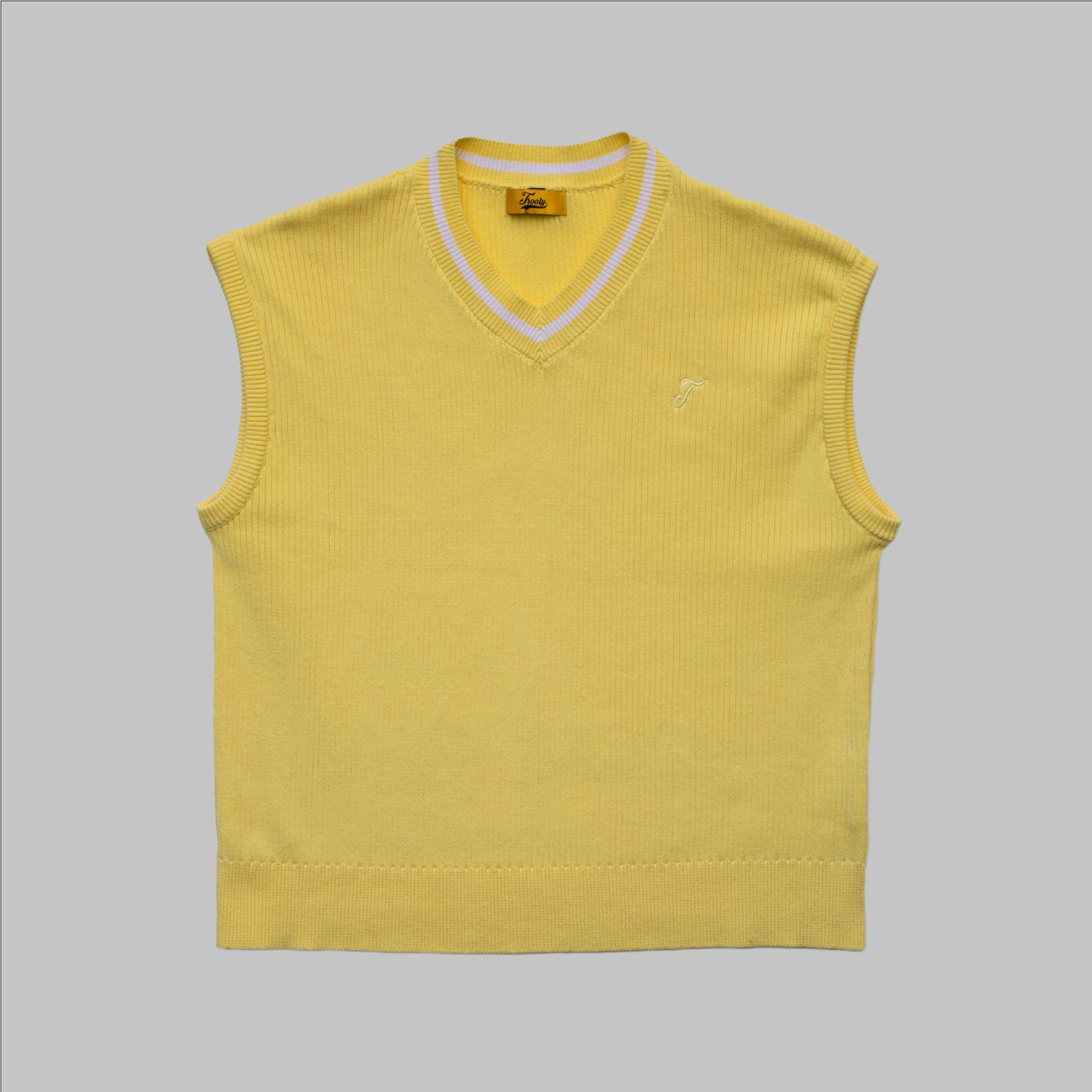 “T” Script Sweater Vest