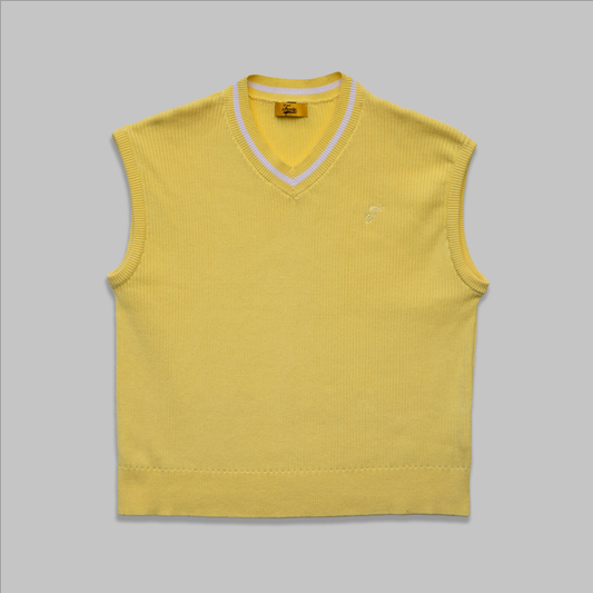 “T” Script Sweater Vest